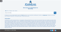 Desktop Screenshot of 4football.com